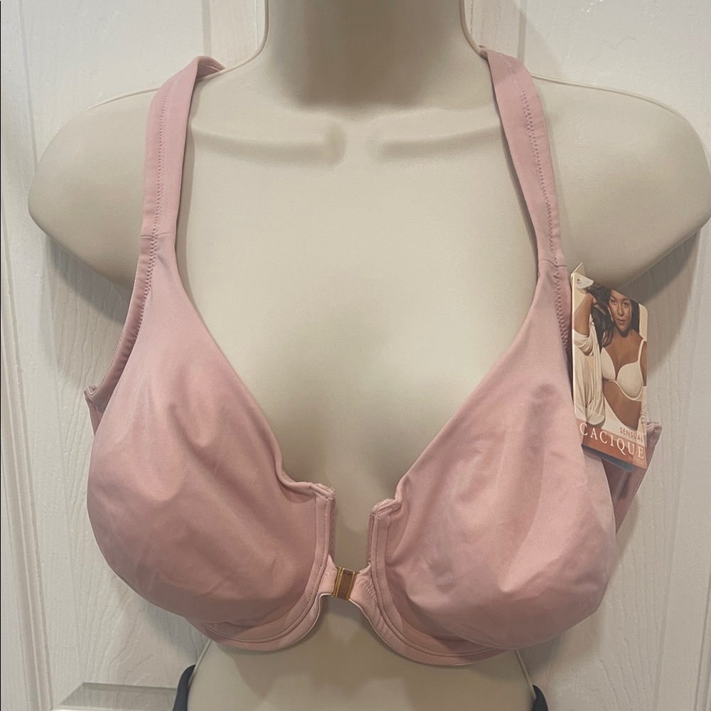 Cacique Blush Pink Bra size 44 D